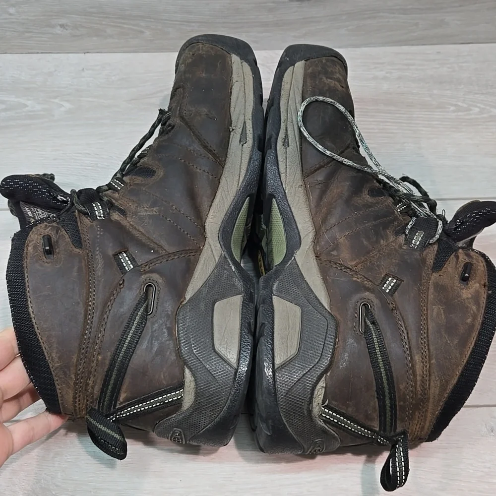 Keen Men's Utility High Top Leather Steel Toe Sneakers Boots Shoes Sz 10.5EE